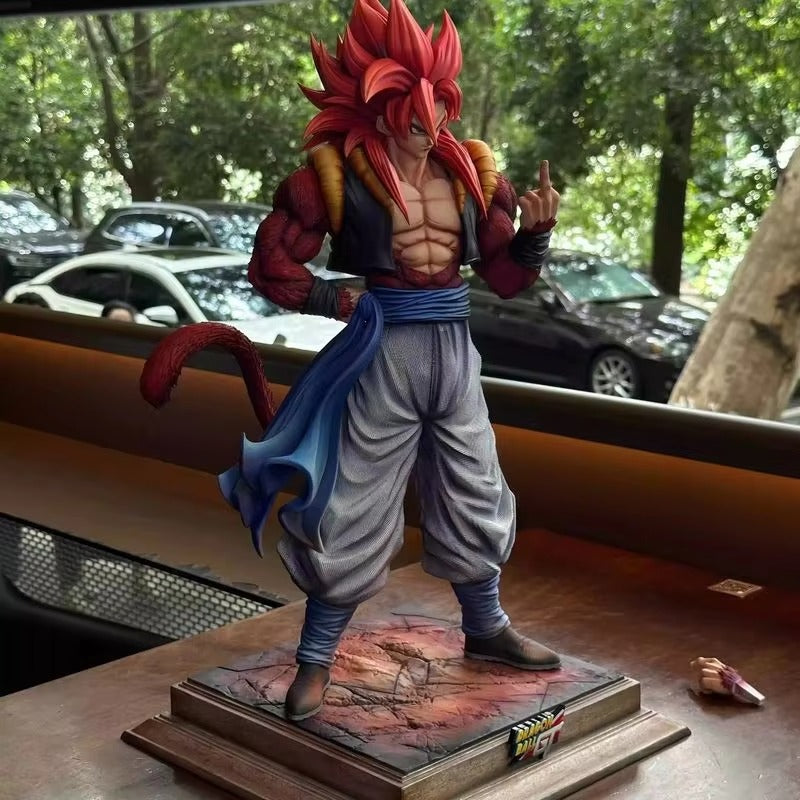 30cm Dragon Ball Super Saiyan SS4 Gogeta Anime Figure – Premium Desktop Ornament & Christmas Gift